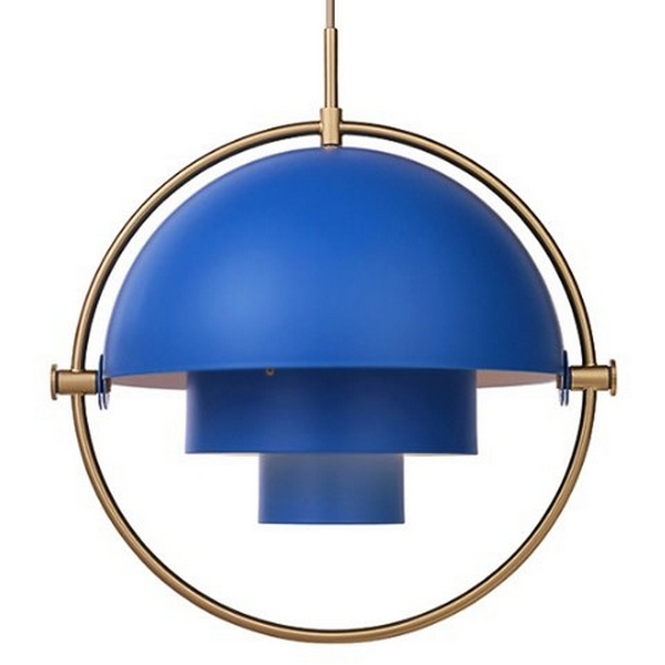 

Подвесной светильник (люстра) Louis Weisdorff Multi-Lite Pendant Blue ImperiumLoft 40,2314 (123427-22), Синий, 40.2314