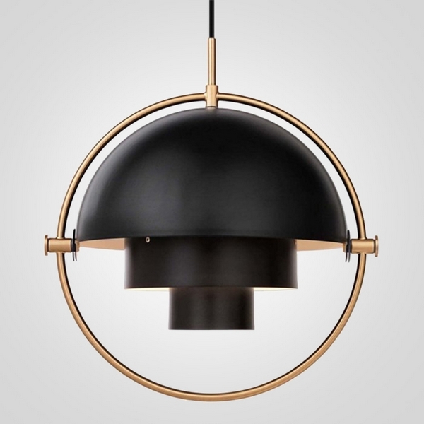 

Подвесной светильник (люстра) Louis Weisdorff Gubi Multi-Lite Suspension Lamp Black ImperiumLoft 40,2312 (123433-22), Черный, 40.2312