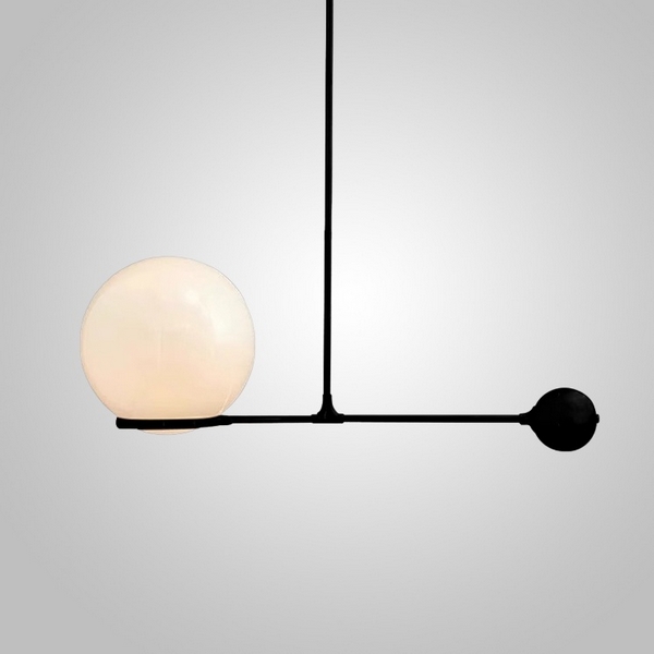 

Подвесной светильник ImperiumLoft Balance01 (140546-26) в форме шара, Черно-белый, Balance01