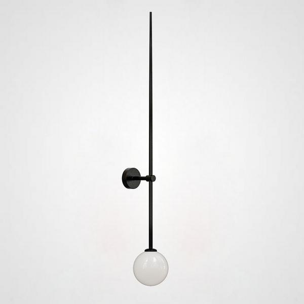 

Настенный светильник (бра) Lines Ball 100 Black ImperiumLoft Lines-12 (140827-26), Черно-белый, LINES-12