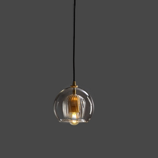 

Подвесной светильник Lyse D150 ImperiumLoft Lyse01 (140851-26) в форме шара, Латунь, LYSE01