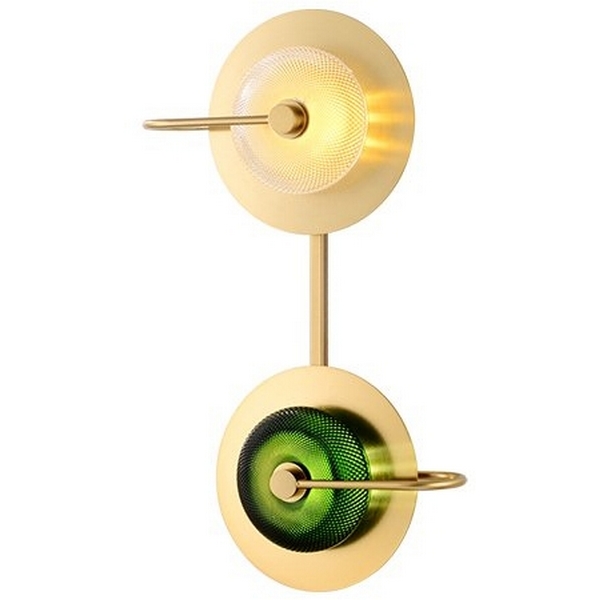 

Бра Green Disk Double ImperiumLoft 44,651 (144306-22), Латунь, 44.651