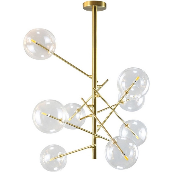 Потолочная люстра Gallotti &Amp; Radice Bolle Рanging Lamp 8 Плафонов ImperiumLoft 40,2779 (148020-22)