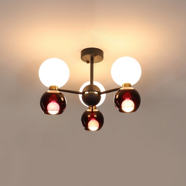 

Люстра потолочная Lavinia 6 (3+3) Круг ImperiumLoft Lavinia01 (151675-26), Черный, LAVINIA01