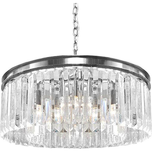 

Подвесная люстра Rh Odeon Chandelier Silver 80 ImperiumLoft 155092-22, Прозрачный, 155092-22