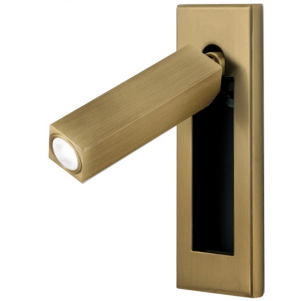 

Спот LED Chelsom Wall Led Dock Brass Ii By ImperiumLoft 44,949 156590-22, Латунь, 44.949