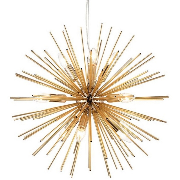 

Подвесная люстра ImperiumLoft Astra Star Chandelier Gold 40.2907-3 (156938-22), Золото, 40.2907-3