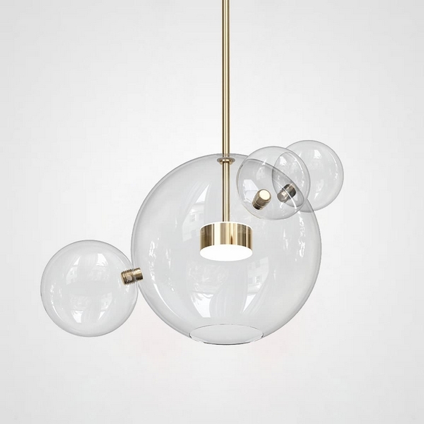 

Потолочная люстра светодиодная BLS B4 ImperiumLoft BUBBLE-B01, Бронза, BUBBLE-B01