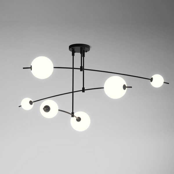 

Люстра Freer M ImperiumLoft Freer01 (178019-26), Черно-белый, FREER01