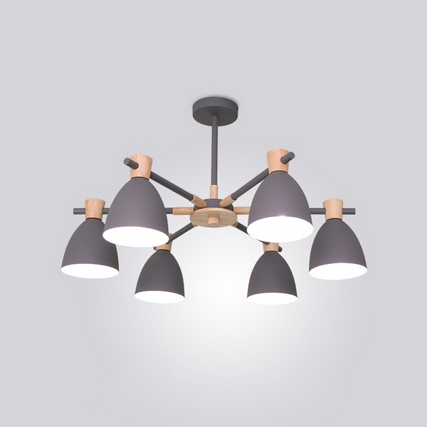 

Потолочная люстра светодиодная FOLKE Gray ImperiumLoft FOLKE01, Серый, FOLKE01
