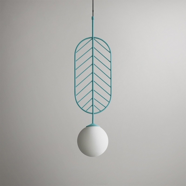 

Подвесной светильник Leaf C Голубой ImperiumLoft Leaf01 (178142-26), LEAF01