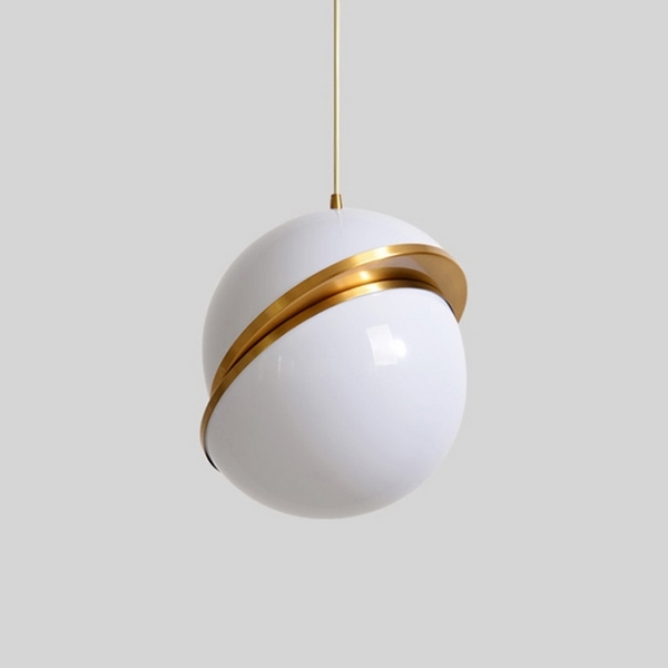 

Подвесной светильник Crescent Celling broom D 30 (ImperiumLoft), Белый, 40,1507