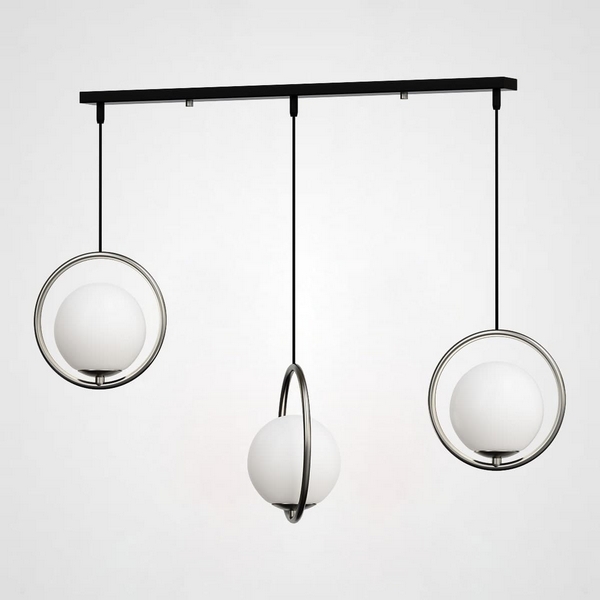 

Подвесной светильник HOOP-TRIO Серебро, Круг, Планка (ImperiumLoft), HOOP-TRIO01