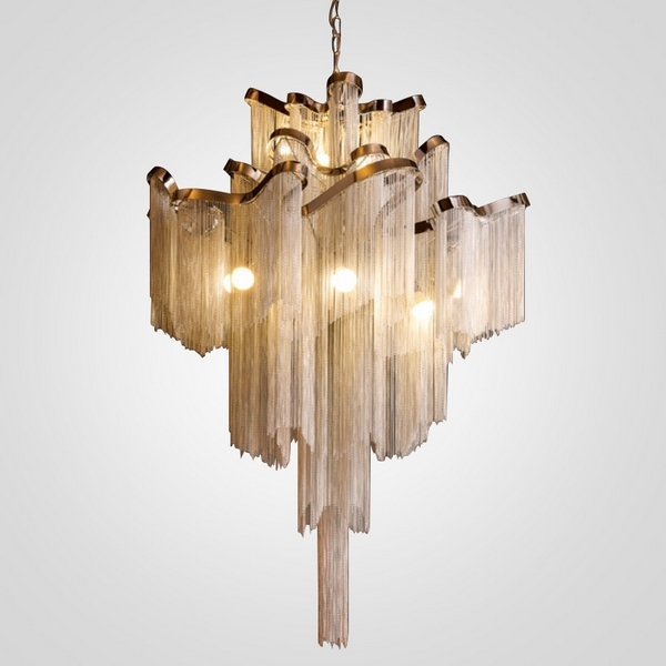 

Подвесная люстра Ava Chain Atlantis Chandelier D60 Золото ImperiumLoft 40,278 (179867-22), Ava Chain Atlantis Chandelier 40.278