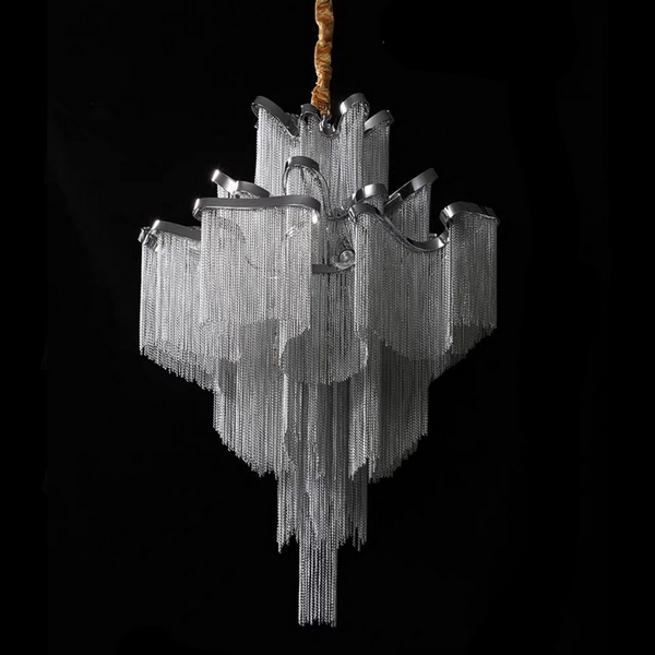 

Подвесная люстра Ava Chain Atlantis Chandelier D60 Хром ImperiumLoft 40,278 (179868-22), 40.278