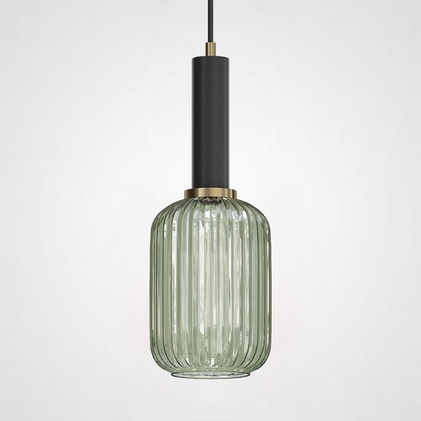 

Подвесной светильник Ferm Living Chinese Lantern A Black/Green ImperiumLoft Iris01 (179890-26), Черный, IRIS01