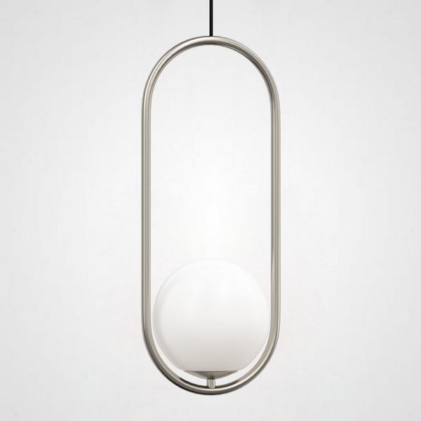 

Подвесной светильник Matthew Mccormick Hoop 50 Silver Mila Pendant ImperiumLoft Hoop-B01 (179967-22), Серебро, HOOP-B01