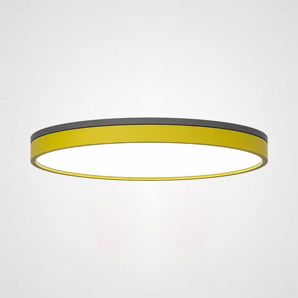 

Потолочный светодиодный светильник круглый Kier D60 Yellow ImperiumLoft Kier01 (181032-26), Желтый, KIER KIER01
