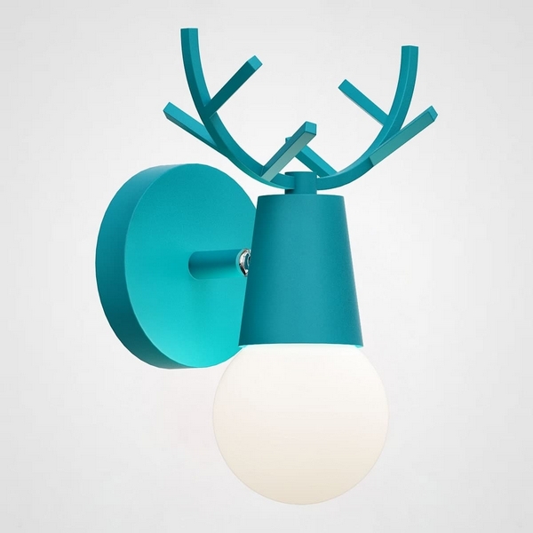 

Бра с рожками Deer A Blue ImperiumLoft Deer01 (181039-26), Синий, DEER01
