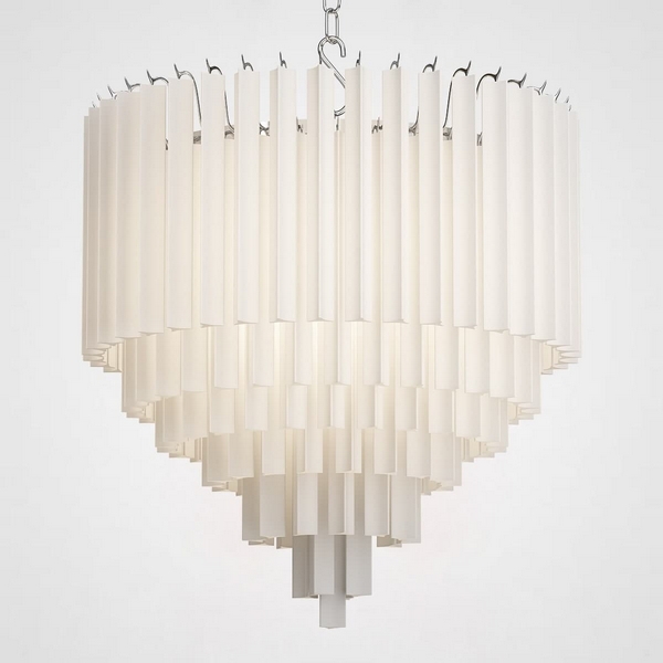 

Подвесная каскадная люстра Eich Chandelier Nova 9 D65 Nickel ImperiumLoft 40,1594 (185377-22), Белый, 40.1594