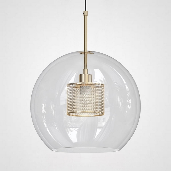 

Подвесной светильник Catch Brass D30 ImperiumLoft Catch01 (186707-26) в форме шара, Прозрачный, CATCH CATCH01