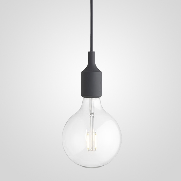 

Подвесной светильник Muuto E27 Grey ImperiumLoft 40,036 (186763-22), Серый, 40.036