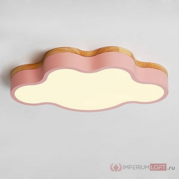

Потолочный светильник LED для детской Cloud Eco D83 Pink By ImperiumLoft Cloud-Eco01 (Умный дом, Алиса) 189508-26, Розовый, Cloud-Eco01
