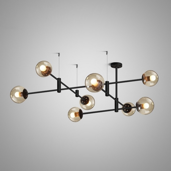 

Люстра Gap черный ImperiumLoft Gap01 (189552-26) шарики, GAP01