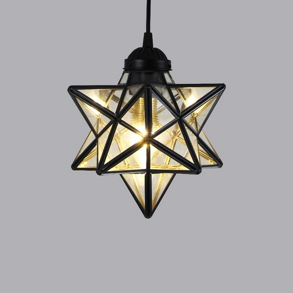 

Подвесной светильник (люстра) Black Star Clear Glass 20 См ImperiumLoft 101314-26 (189646-26), Черный, 101314-26