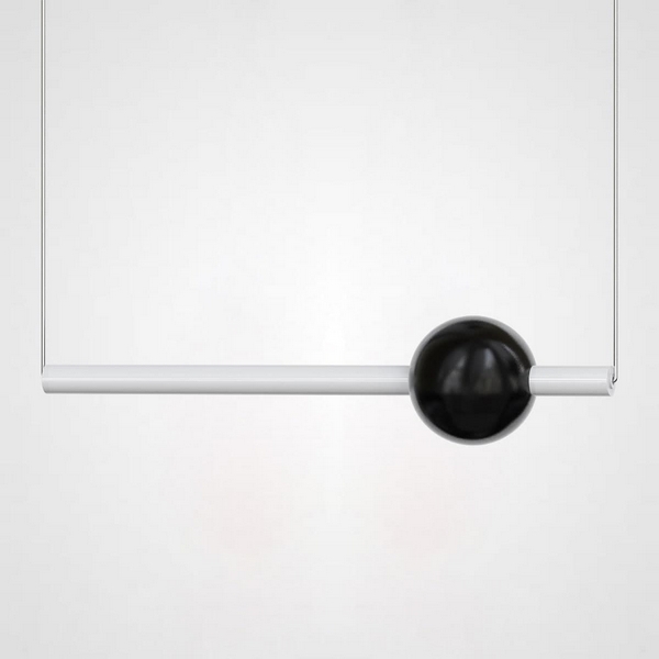

Подвесной светильник светодиодный broom ORION GLOBE LIGHT Black B L600 (ImperiumLoft), Черно-белый, 40,1625