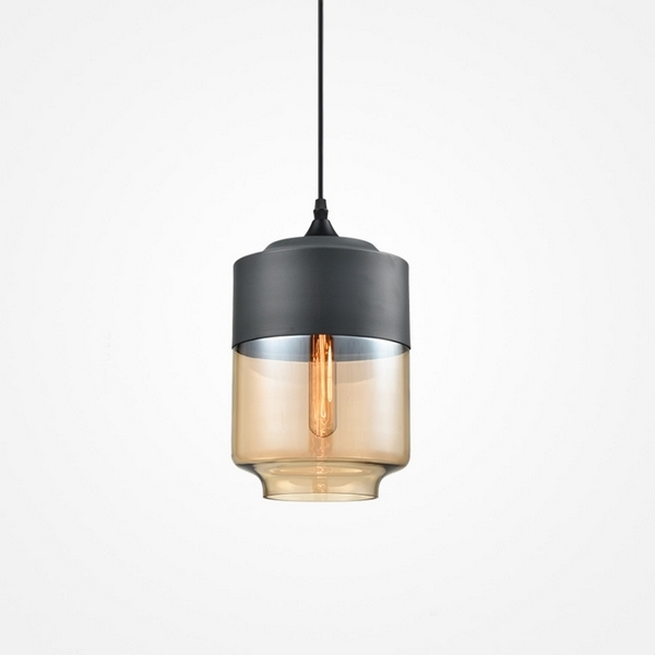 

Подвесной светильник Nord A D18 Black/Amber ImperiumLoft Nord1 (190488-26), Черный, NORD1