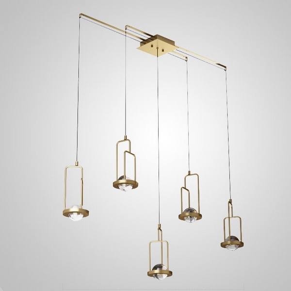 

Подвесной светильник LED Dighton Ch L5 Imperiumloft Dighton-Ch01 (192783-23) шарики ImperiumLoft, Латунь, Dighton-Ch01