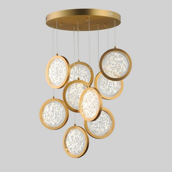 

Подвесной светодиодный светильник Mon Lighting Collection D50 Imperiumloft Cameo01 (192914-26) ImperiumLoft, Золото, Cameo01