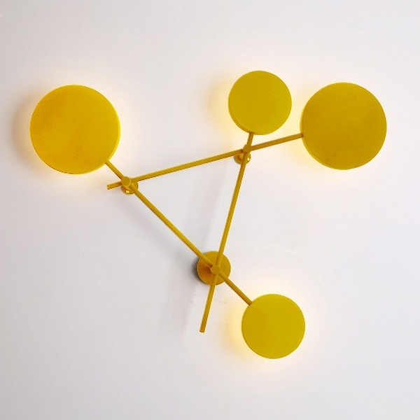 

Настенный светильник LED светодиодный с пультом Iride Bernhardt Dots 140 Cm Yellow By ImperiumLoft Dots-201 (Умный дом, Алиса, WiFi) 193142-26, Желтый, Dots-201