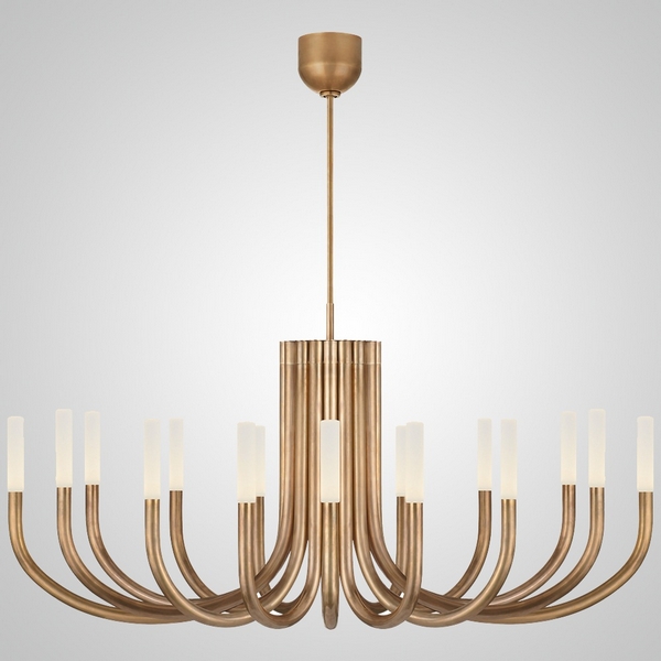 

Потолочная люстра на штанге LAURA L12 ImperiumLoft Laura01 (193442-23), Белый, Laura01