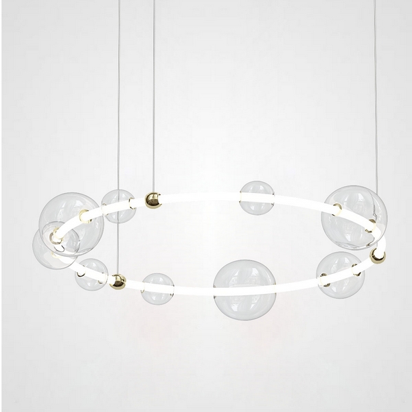 Изображение товара Подвесная люстра светодиодная Sessa Ring D107 от ImperiumLoft