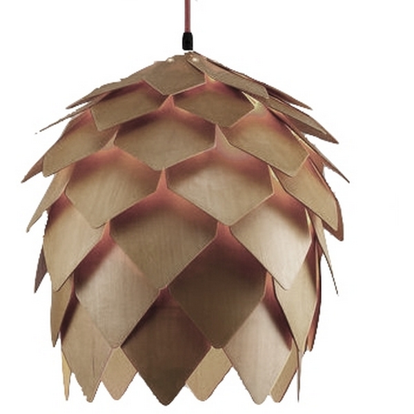 

Подвесной светильник артишок Crimea Pine Cone Natural Wood D40 ImperiumLoft 40,51 (204456-22), Коричневый, 40.51
