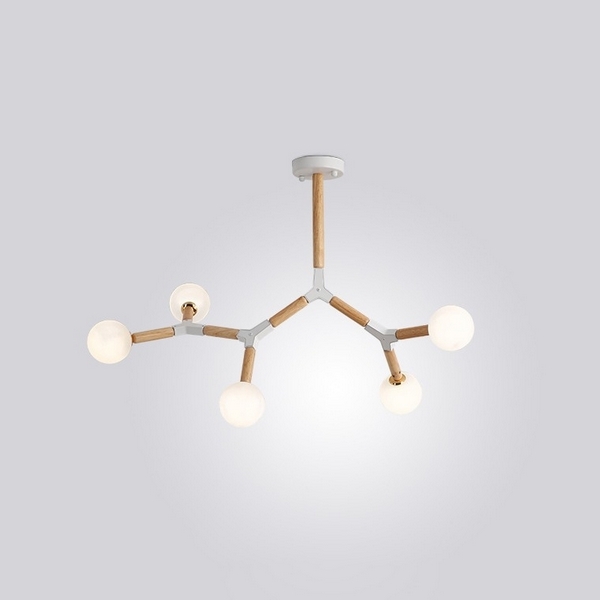 

Люстра Formula 5 Lamps ImperiumLoft Formula01 (207821-26), Белый, Formula FORMULA01
