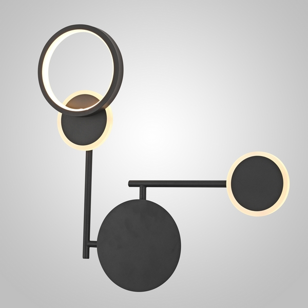 

Настенный светильник Zingy C Black ImperiumLoft Zingy01, Черный, ZINGY Zingy01