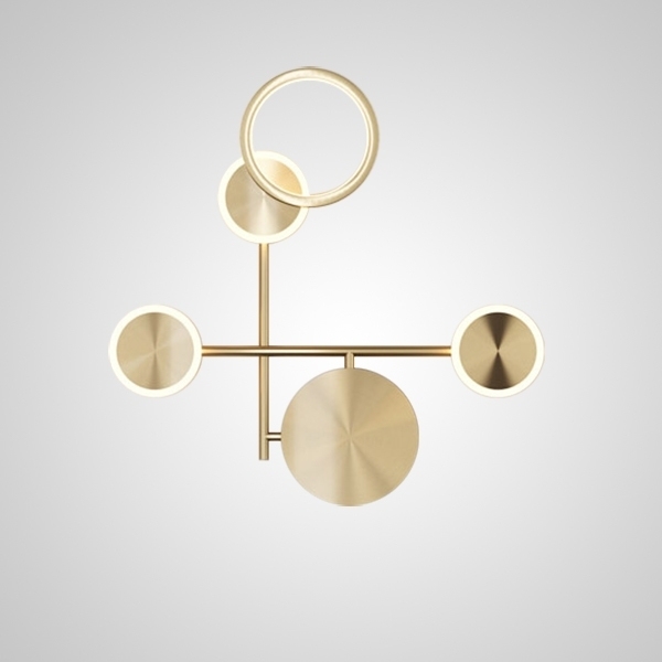 

Настенный светильник ImperiumLoft ZINGY D Brass zingy01 (209016-23), Латунь, ZINGY zingy01