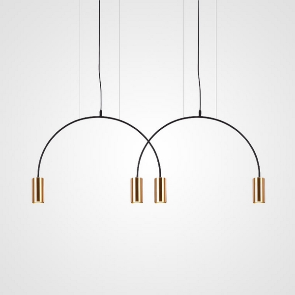 

Подвесной светильник Arc 4 Gold ImperiumLoft Arc01 (212841-26), Золото, ARC ARC01