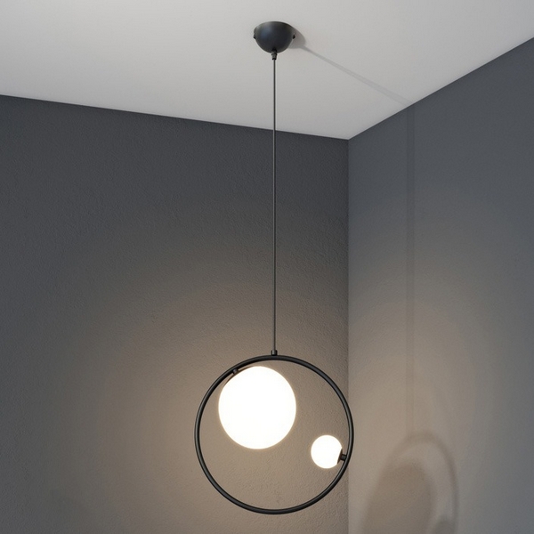 

Подвесной светильник Ingrun Black Imperiumloft Ingrun01 (212877-23) шарики ImperiumLoft, Белый, Ingrun01