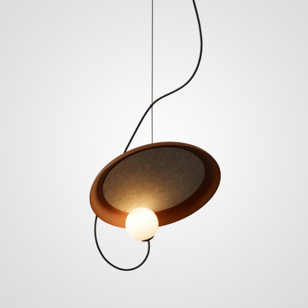 

Подвесной светильник Margott D25 Orange By ImperiumLoft Margott01 213906-23 в форме шара, Оранжевый, Margott01