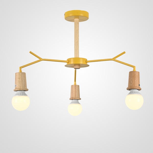 

Потолочная люстра на штанге Les Color D72 Yellow Imperiumloft Lesc_01 (220502-23) ImperiumLoft, Желтый, Lesc_01