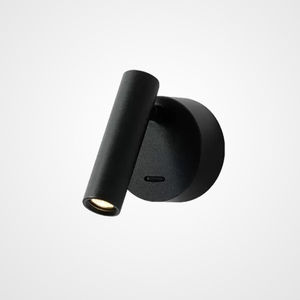 

Настенный светильник LED с выключателем RUN Black ImperiumLoft Run01 (227225-23), Черный, Run01