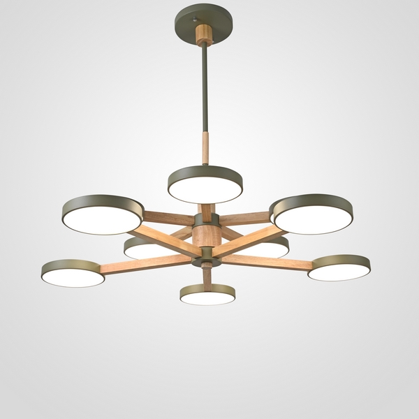 

Потолочная люстра на штанге LED TURNA DBL L10 Hacks ImperiumLoft Turna-Dbl01 (229094-26, Умный дом, WiFi, голосовое управление), Зеленый, Turna-Dbl01