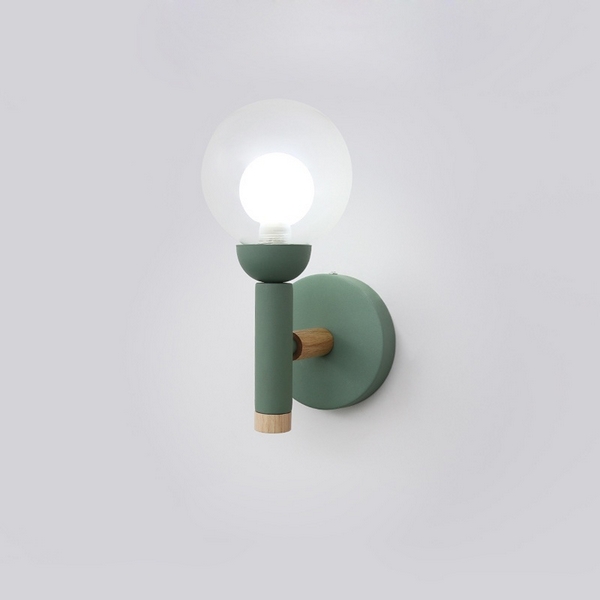 

Бра Egle Green By ImperiumLoft Egle01 240963-26 в форме шара, Зеленый, Egle01
