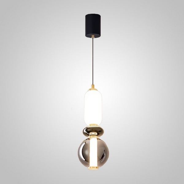 

Подвесной светильник Rid B Pearl Black ImperiumLoft Rid-B01, Дымчатый, Rid-B01