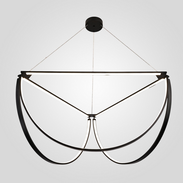 

Подвесной светильник LED с пультом Solana Light 3 Black By ImperiumLoft Solana-Light01 302463-23, Черный, Solana-Light01
