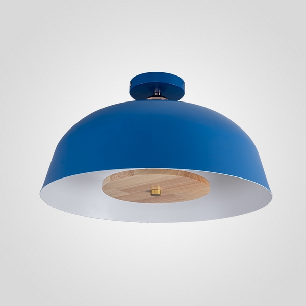 

Потолочный светильник круглый Globemi Blue D38 By ImperiumLoft Globemi01 302741-26, Синий, Globemi01
